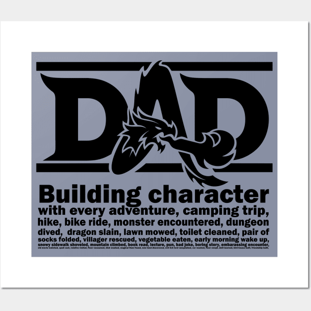 D&D Dad Wall Art by Crew